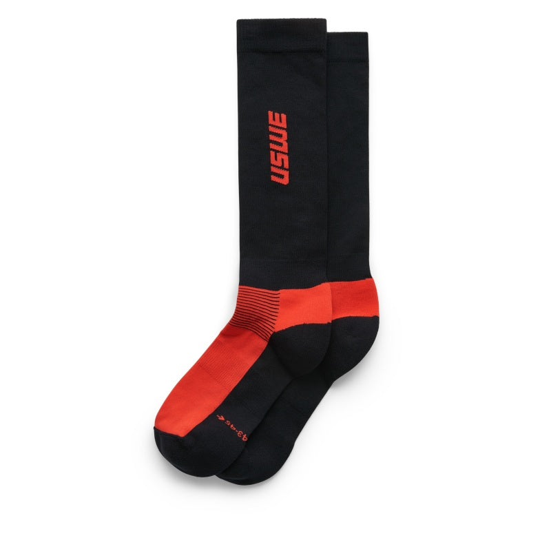 USWE - USWE Rapp Moto Sock Flame Red - Size 37/39 - 80295043400537