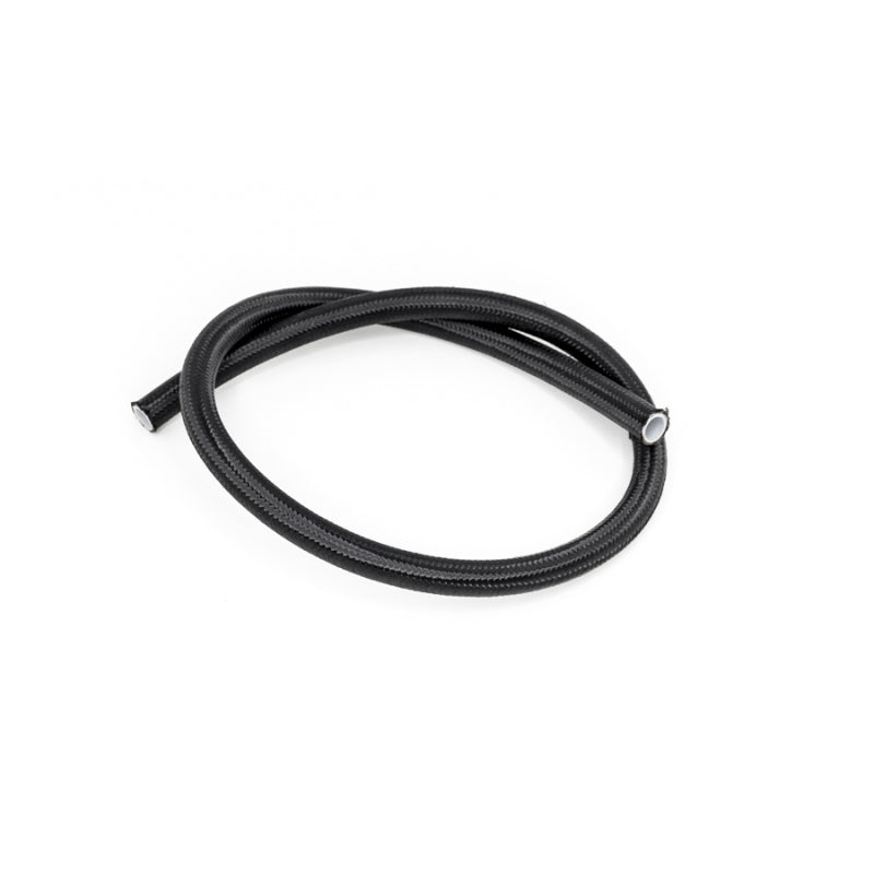 DeatschWerks - DeatschWerks 6AN Black Nylon Braided PTFE Hose 3 Feet - 6-02-0864-3