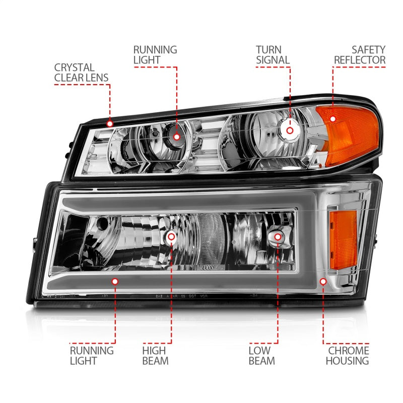 ANZO - Headlight Assembly - 111559 - MST Motorsports