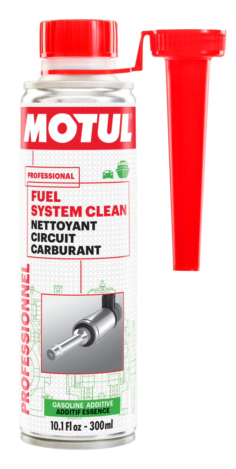 Motul - Motul 300ml Fuel System Clean Auto Additive - 109543