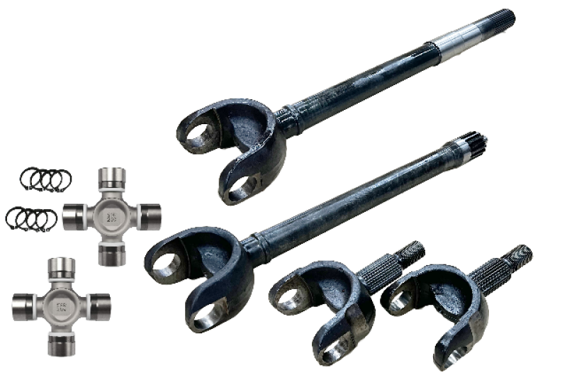 Revolution Gear & Axle - Revolution Gear & Axle 2018+ Jeep Wrangler JL & JT Chromoly Discovery Series Front Axle Kit - DC-D44-JLJT-2PC