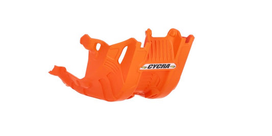 Cycra - Cycra 23+ KTM 250-350 SX-F/XC-F Full Armor Skid Plate - Orange - 1CYC-6249-22