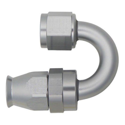 DeatschWerks - DeatschWerks 8AN Female Swivel 180-Degree Hose End PTFE (Incl. 1 Olive Insert) - 6-02-0857