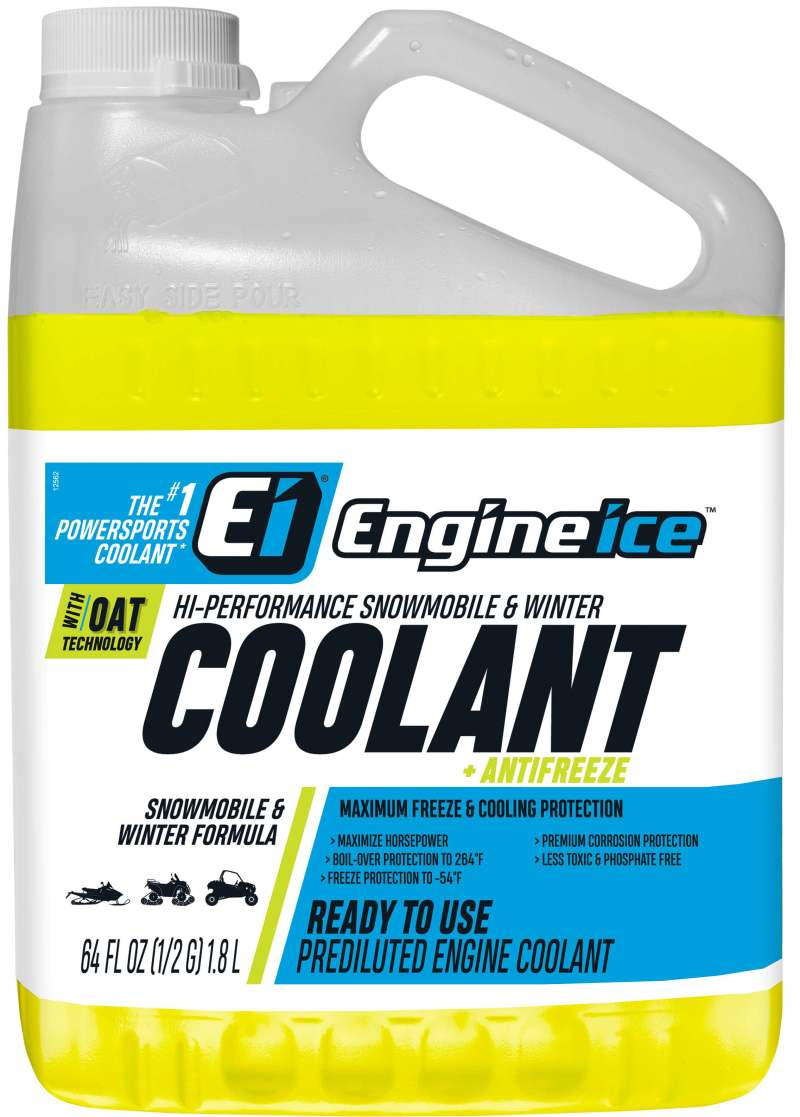 Engine Ice - Engine Ice Hi-Performance Snowmobile Winter Coolant + Antifreeze 1/2 Gal - 12557