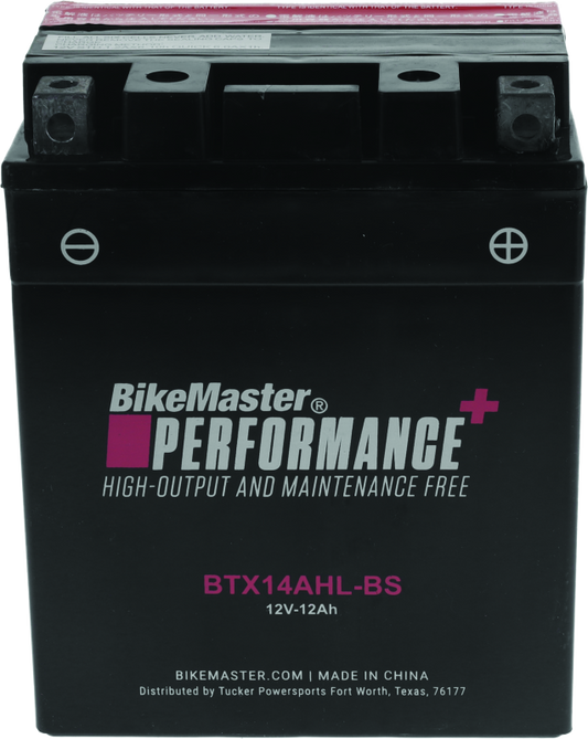 Bike Master - BikeMaster BTX14AHL-BS Battery - 781307