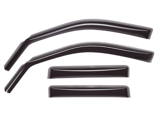 WeatherTech - WeatherTech 14-23 Jeep Cherokee Front & Rear Side Window Deflectors - Dark Tint - 82741IM