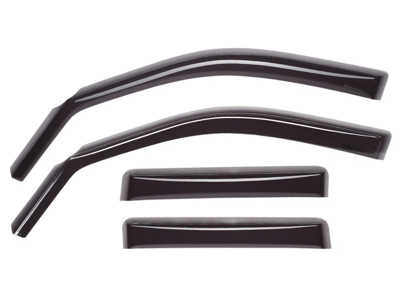 WeatherTech - WeatherTech 19-23 Dodge RAM 1500 CC (Incl. 21-23 TRX) Front & Rear Side Window Deflectors - Drk Tint - 82935IM