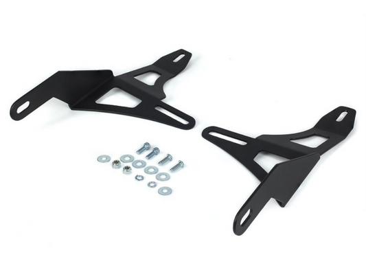 Cali Raised LED - Cali Raised 16-23 Toyota Tacoma 32In Lower Bumper Hidden Led Light Bar Mounting Brackets - CR2357