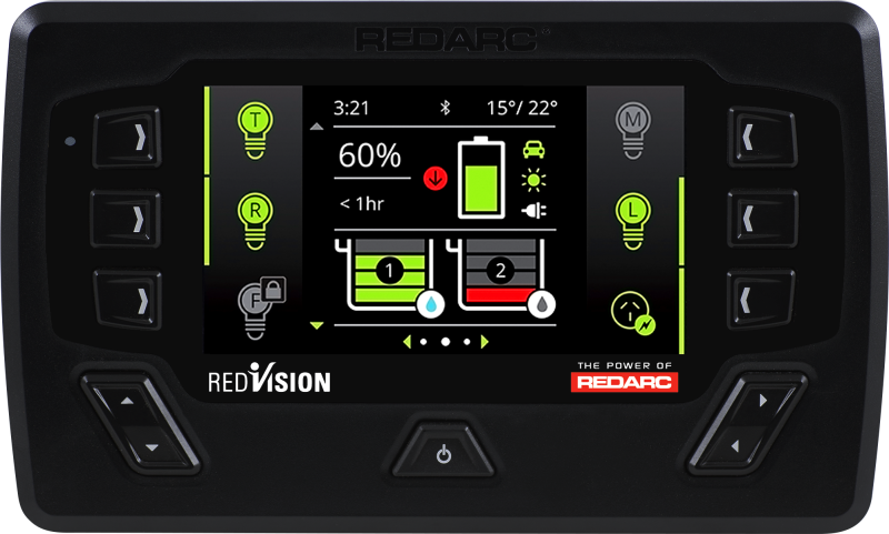 REDARC - REDARC Remote Control Unit - 4.3In Display TVMS Packed - DISP4300-RC