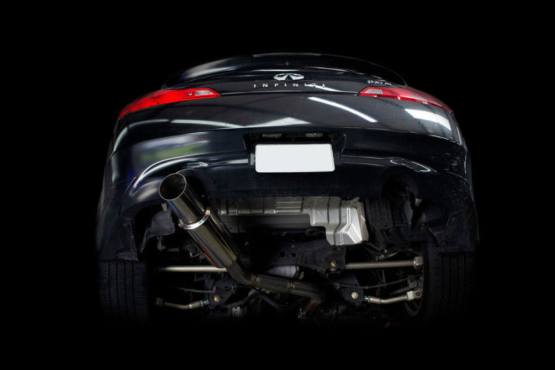 ISR Performance - ISR Performance GT Single Exhaust - Infiniti G37 Coupe RWD - IS-GT-G37C