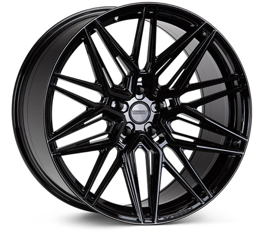 Vossen - Vossen HF-7 22x10.5 / 5x112 / ET25 / Deep Face / 66.5 - Gloss Black Wheel - HF7-2M47