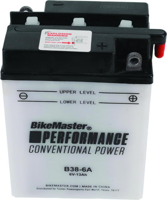 BikeMaster - BikeMaster B38-6A Battery - 781001