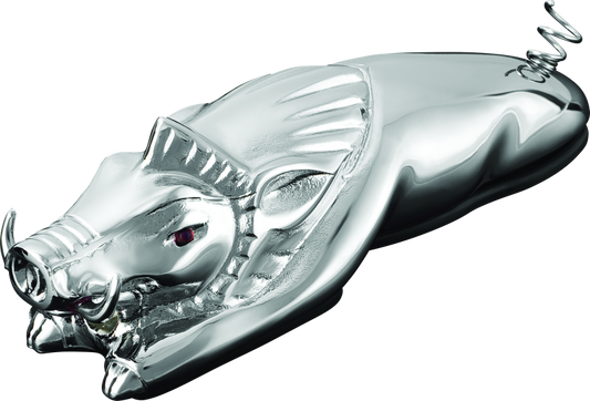 Kuryakyn - Kuryakyn Wild Boar Fender Ornament Chrome - 9022