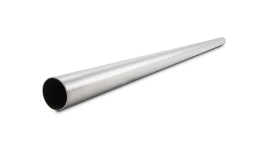 Vibrant - Vibrant 3in OD 304 Stainless Steel Brushed Straight Tubing - 13392