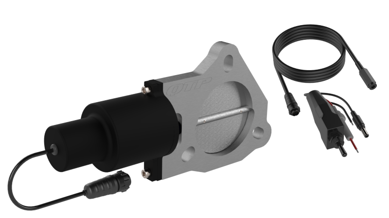 QTP - QTP 3in Bolt-On QTEC Electric Cutout Valve for Borla Exhausts - Single - QTEC30B