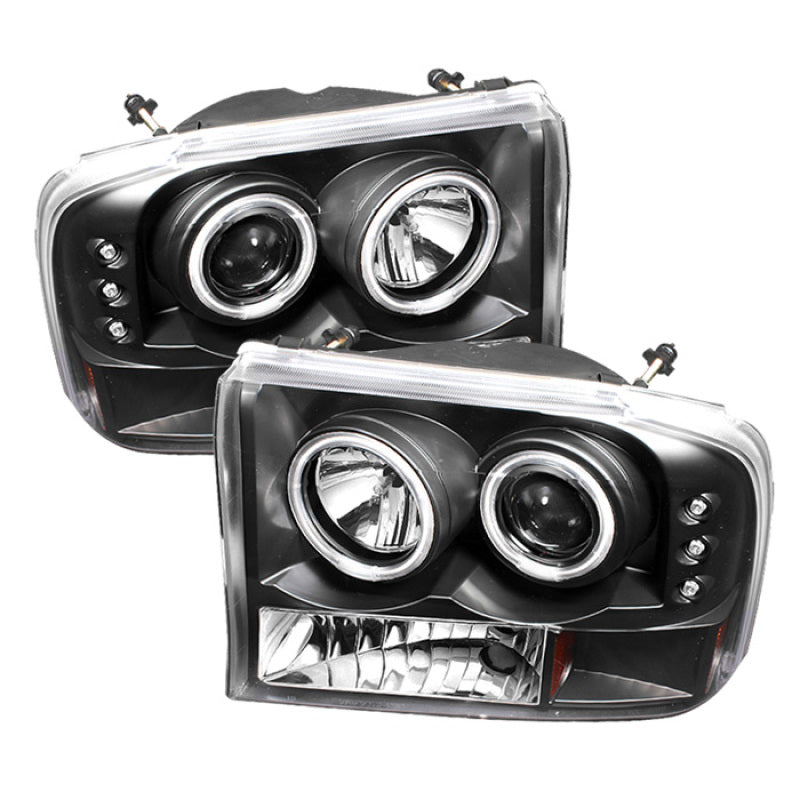 Spyder Auto - 1PC Projector Headlights - Version 2 - LED Halo - LED - Chrome - 5010360 - MST Motorsports