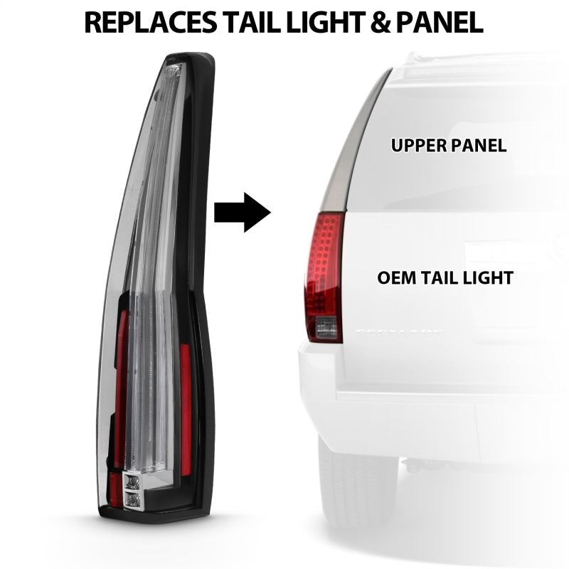 ANZO - LED Taillights Red/Clear - 311296 - MST Motorsports