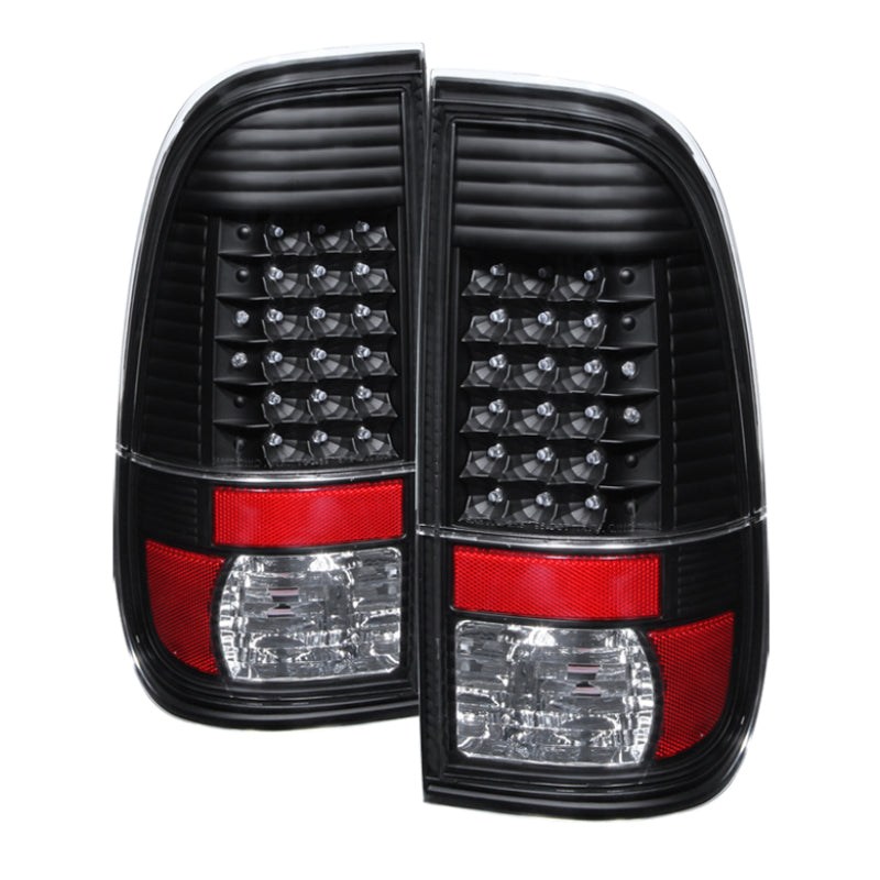 Spyder Auto - Xtune Ford Super Duty 08-15 LED Tail Lights Black ALT-JH-FS08-LED-BK - 9027680 - MST Motorsports