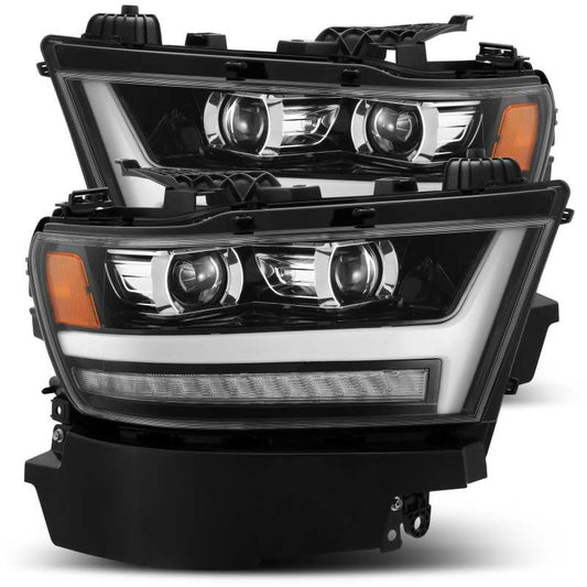 AlphaRex - Projector Headlights Plank Style Design Jet Black - 880513 - MST Motorsports