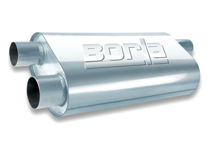 Borla - Specialty Muffler - Un-Notched Neck - 40474 - MST Motorsports