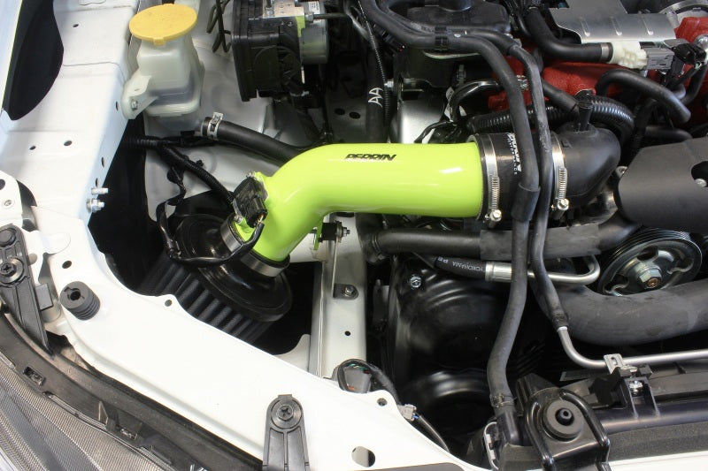 Perrin Performance - Perrin 18-21 Subaru STI Cold Air Intake - Neon Yellow - PSP-INT-326NY - MST Motorsports