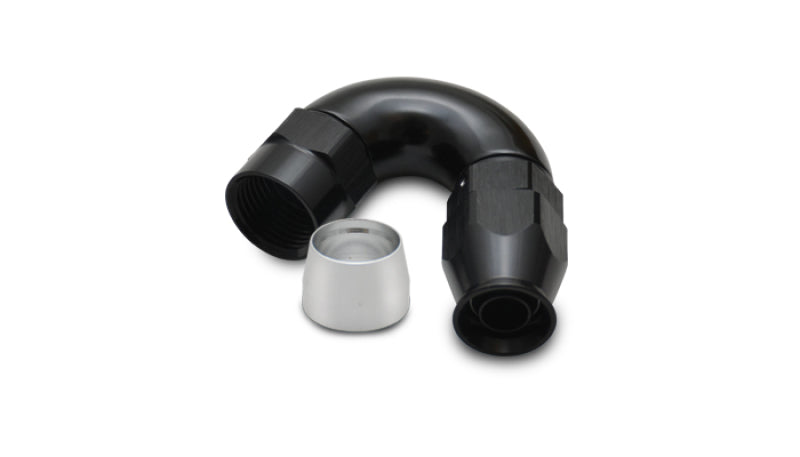 Vibrant - 150 Degree High Flow Hose End Fitting for PTFE Lined Hose, -4AN - 28504 - MST Motorsports