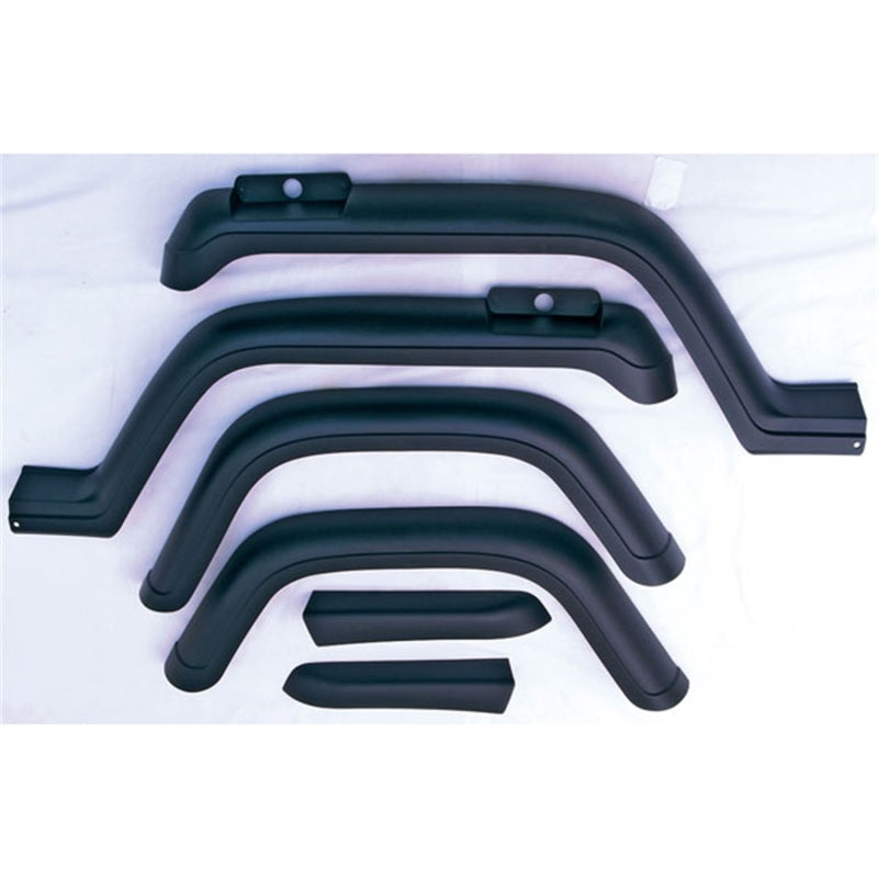 OMIX - Omix 6-Piece Fender Flare Kit- 87-95 Wrangler YJ - 11602.01 - MST Motorsports