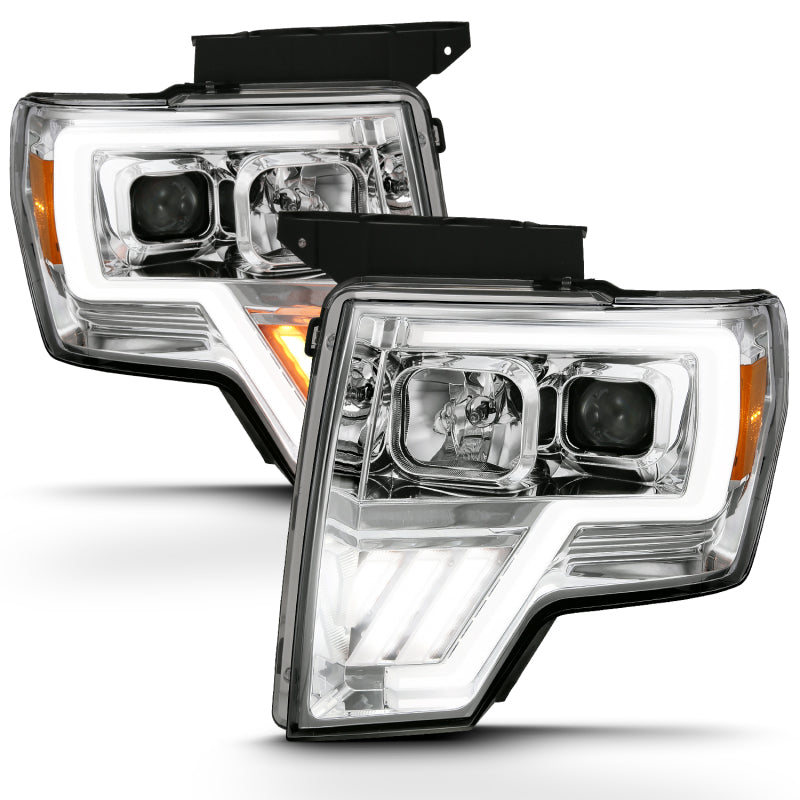 ANZO - Projector Light Bar G4 Switchback Headlight Chrome Amber - 111470 - MST Motorsports