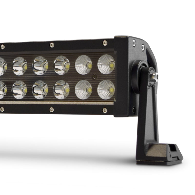 DV8 Offroad - 20 in. Dual Row LED Light Bar; Black Face - BR20E120W3W - MST Motorsports