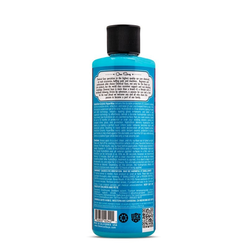 Chemical Guys - Chemical Guys HydroSlick SiO2 Ceramic Wax - 16oz - WAC22916 - MST Motorsports