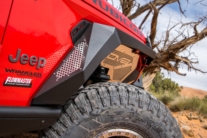 DV8 Offroad - 18+ Jeep JL Fender Flares; Armor; Front & Rear - FDJL-01 - MST Motorsports