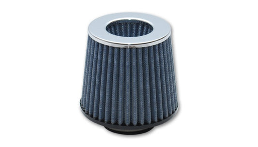 Vibrant - Open Funnel High Performance Air Filter, 2.5" Inlet ID - Chrome Cap - 1921C - MST Motorsports