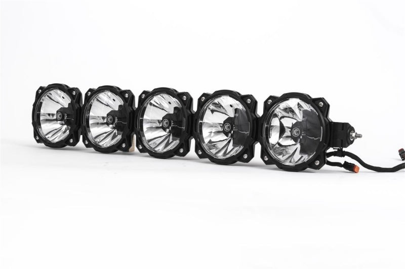 KC HiLiTES - Gravity LED Pro6 Polaris RZR 5-Light Combo LED Light Bar - 91309 - 91309 - MST Motorsports