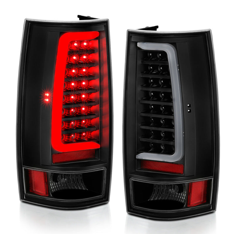 ANZO - Tail Light Assembly; LED; Black Housing; Clear Lens; Pair - 311321 - MST Motorsports