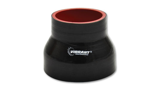 Vibrant - Reducer Coupler, 3.00" I.D. x 4.00" I.D. x 3.00" long - Black - 2775 - MST Motorsports