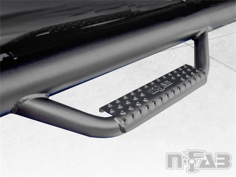 N-Fab - N-Fab Nerf Step 99-16 Ford F-250/350 Super Duty Crew Cab 6.75ft Bed - Tex. Black - Bed Access - 3in - F99105CC-6-TX - MST Motorsports