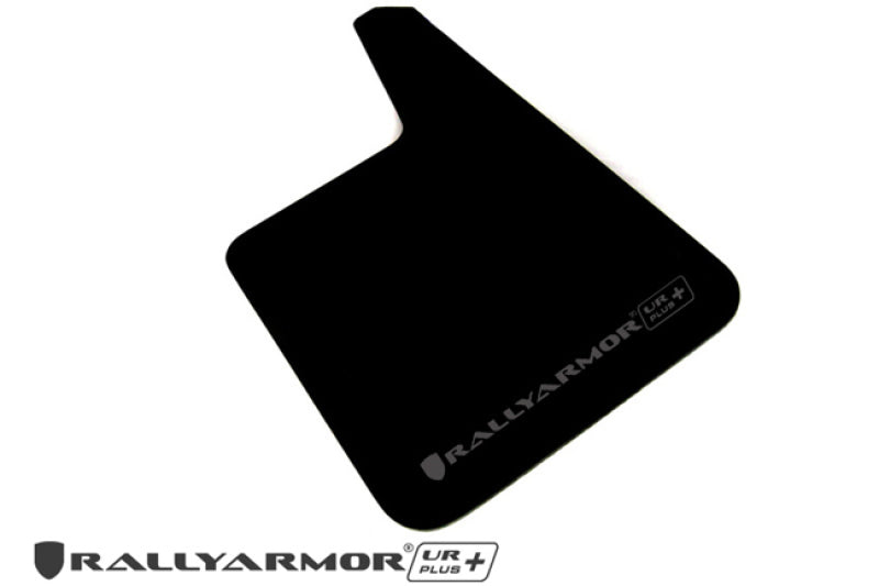 Rally Armor - Black Mud Flap/Grey Logo - MF20-URP-BLK/GY - MST Motorsports