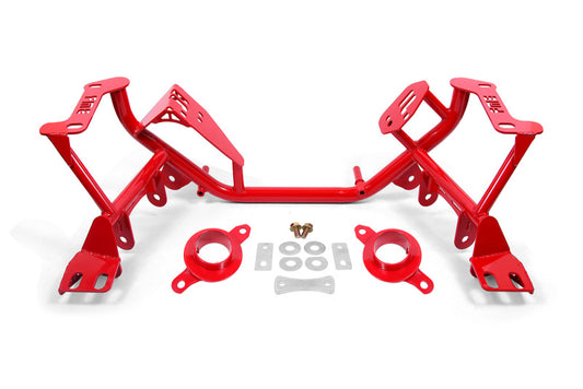 BMR Suspension - BMR 79-95 Ford Mustang K-Member Standard Version w/Spring Perches - Red - KM732R - MST Motorsports