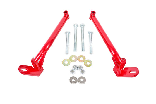 BMR Suspension - BMR 78-87 G-Body Control Arm Reinforcement Braces - Red - RB003R - MST Motorsports