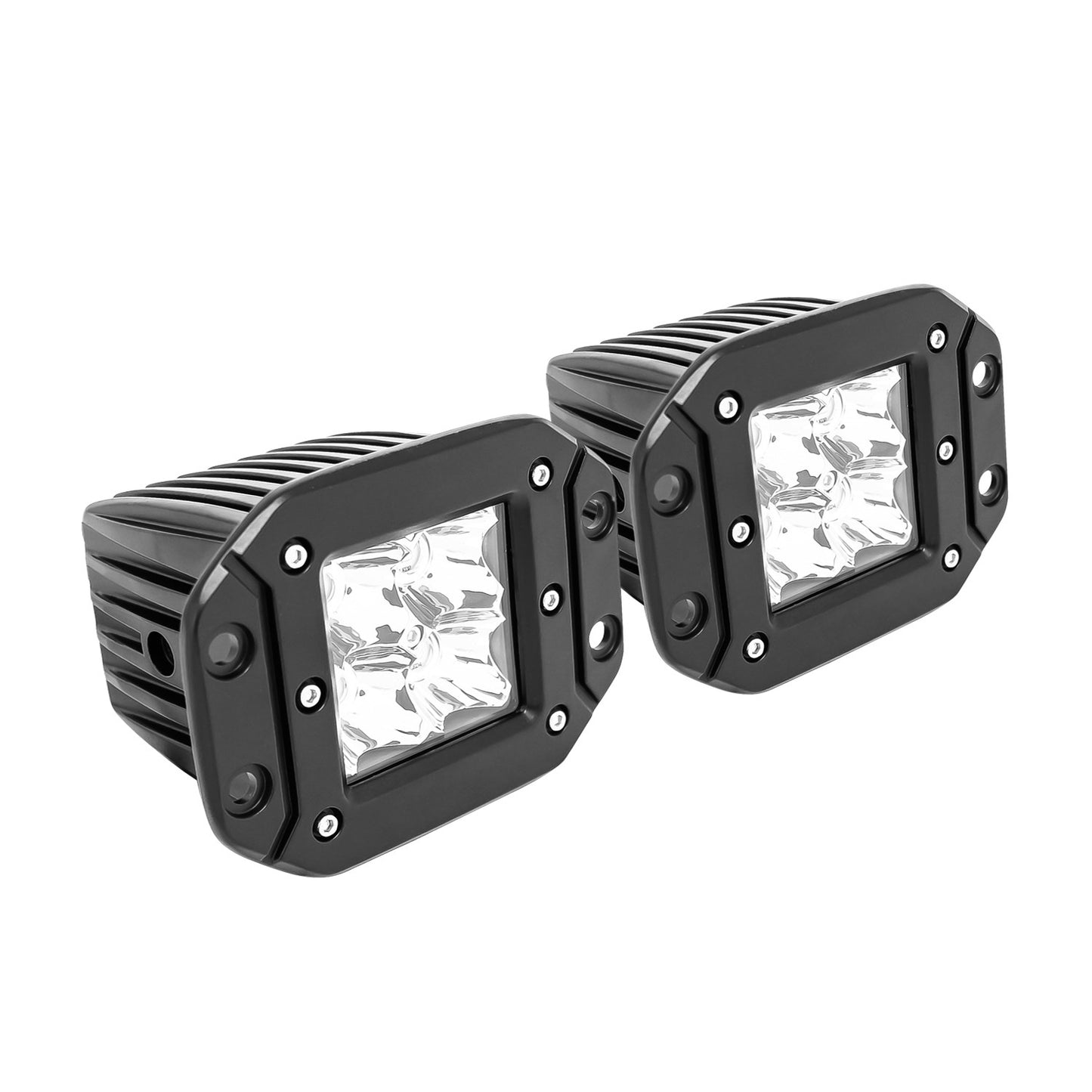 Westin - FM4Q LED Flush Mount Auxiliary Lights - 09-1218FM4 - MST Motorsports