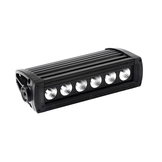 Westin - B-FORCE LED Single Row Light Bar; 6 in. Flood w/5W Cree; Black; - 09-12211-6F - MST Motorsports