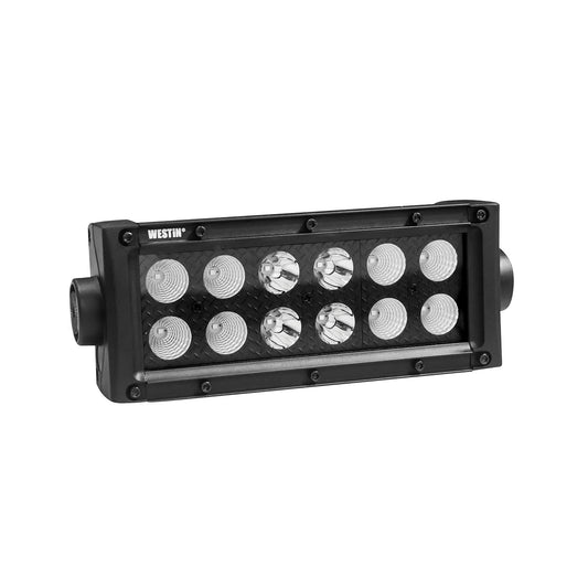 Westin - B-FORCE Double Row LED Light Bar; 6 inch Combo w/3W Cree; Black; - 09-12212-12C - MST Motorsports