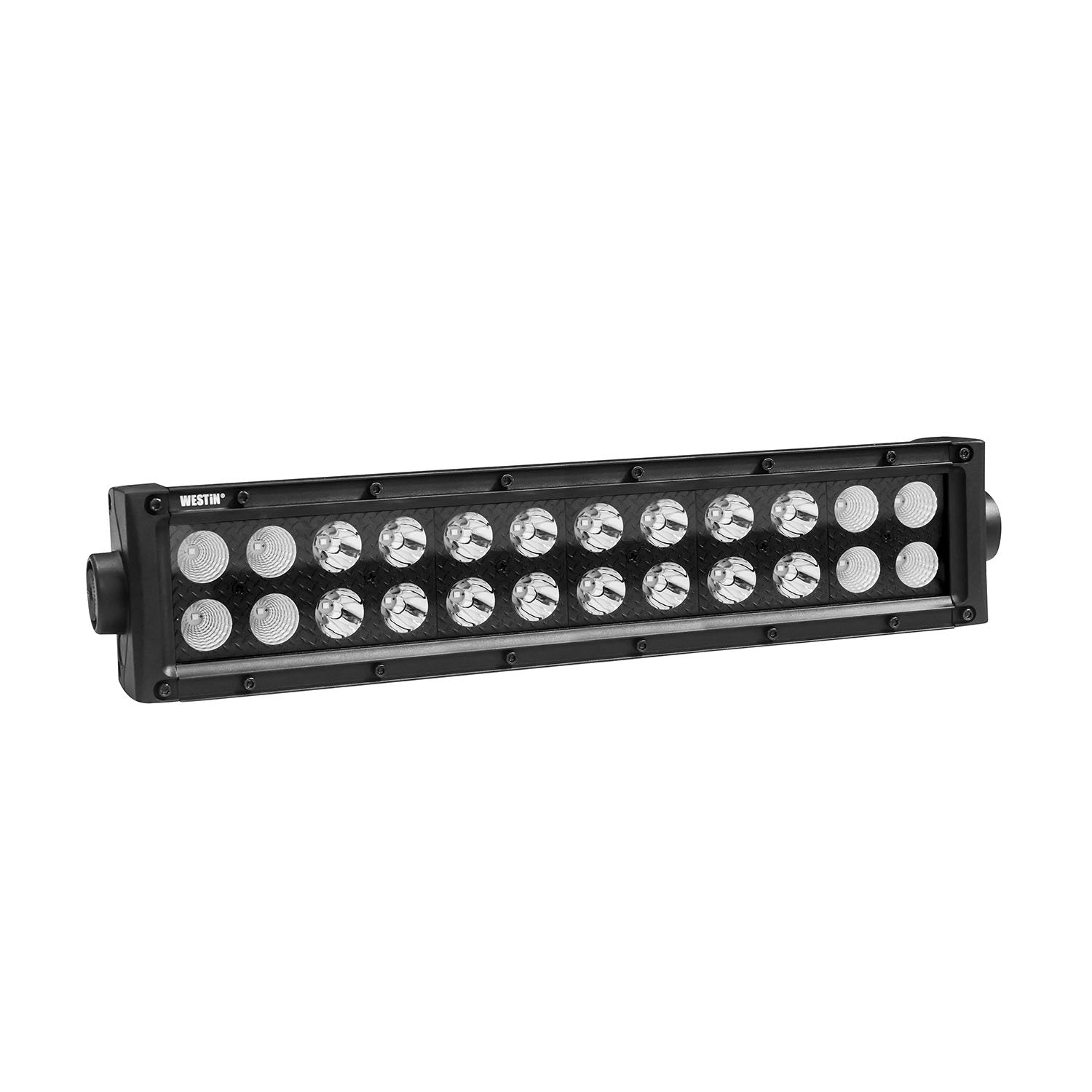 Westin - B-FORCE Double Row LED Light Bar; 12 inch Combo w/3W Cree; Black; - 09-12212-24C - MST Motorsports