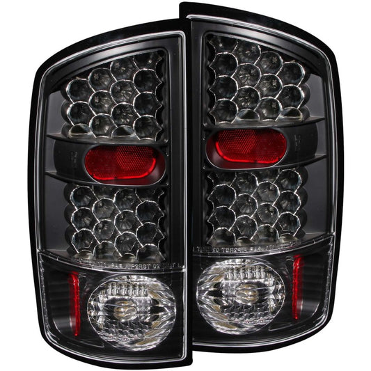 ANZO - Tail Light Assembly; LED; Clear Lens; Black Housing; Pair; - 311018 - MST Motorsports