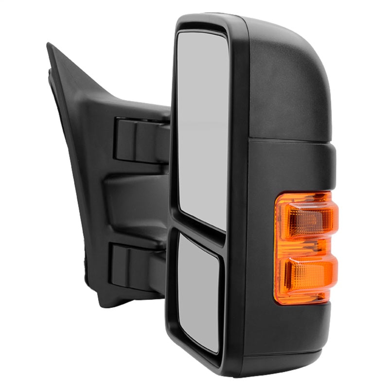 Spyder Auto - Xtune Ford Superduty 99-14 Manual Extendable Manual Adjust Mirror Amber- Right MIR-FDSD08S-MA-AM-R - 9933134 - MST Motorsports