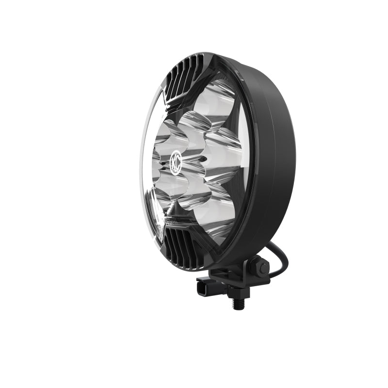 KC HiLiTES - KC HiLiTES SlimLite 6in. LED Light 50w Spot Beam (Pair Pack System) - Black - 100 - MST Motorsports