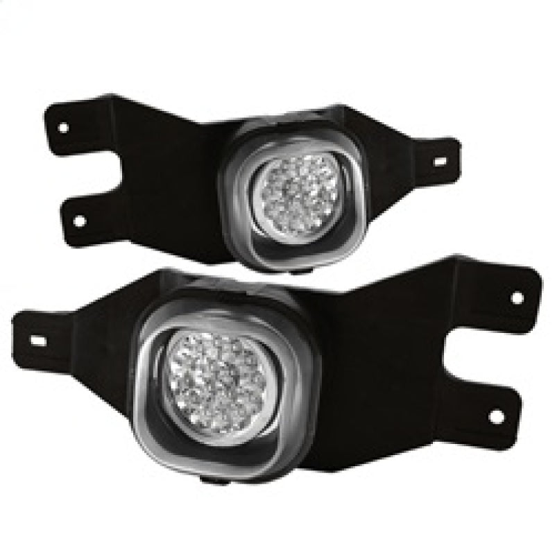 Spyder Auto - LED Fog Lights with Switch - Clear - 5015648 - MST Motorsports