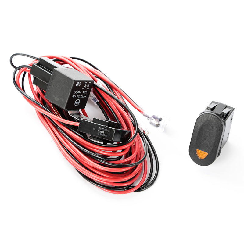 Rugged Ridge - Rugged Ridge Light Wiring Harness Kit 1 Light Amber Switch - 15210.74 - MST Motorsports