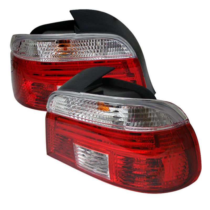 Spyder Auto - Xtune Bmw E39 5-Series 97-00 Tail Light Red Clear ALT-CI-BE3997-RC - 5020574 - MST Motorsports