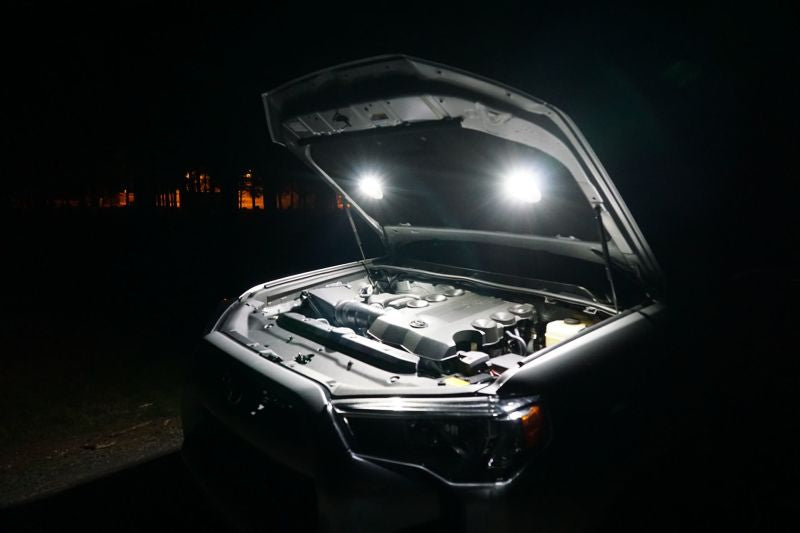 KC HiLiTES - Cyclone LED 2-Light Universal Under Hood Lighting Kit - KC 355 - 355 - MST Motorsports